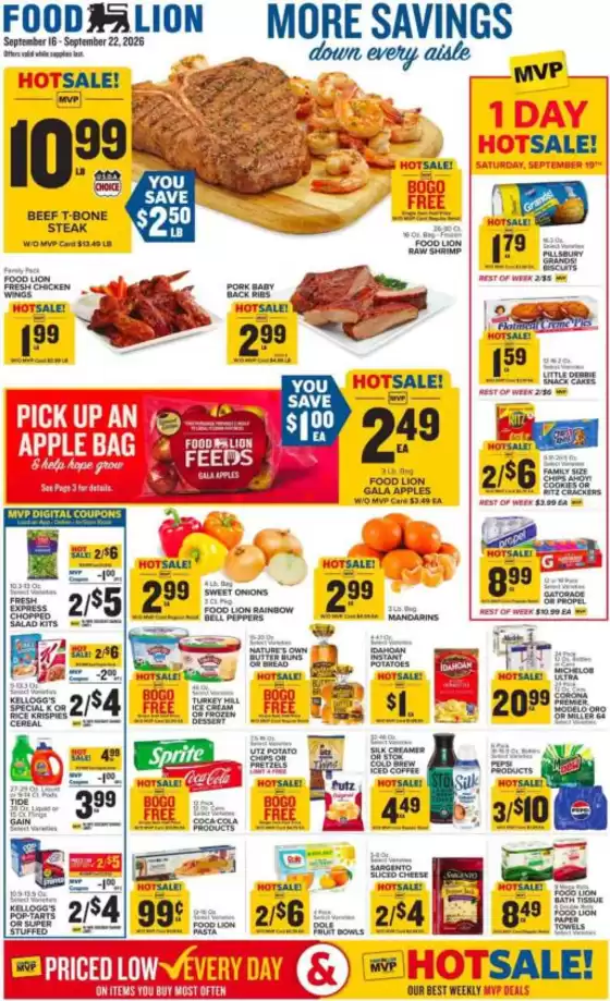Food Lion catalogue in Pendleton SC | Exclusive deals for our customers | 2026-09-16T00:00:00.000Z - 2026-09-22T00:00:00.000Z