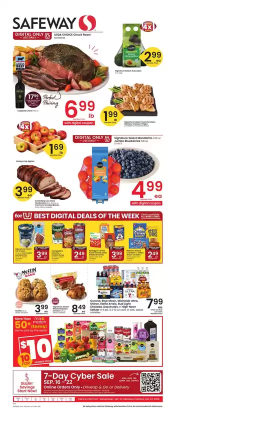 Safeway catalogue in Rapid City SD | Discounts and promotions | 2026-09-16T00:00:00.000Z - 2026-09-22T00:00:00.000Z