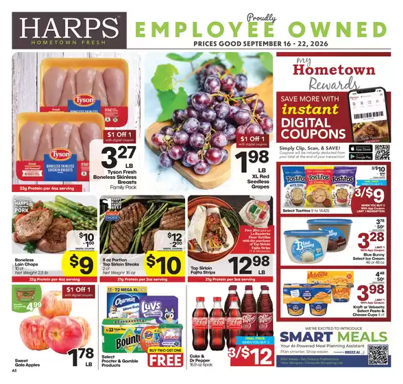 Harp's Market catalogue | Top offers for smart savers | 2026-09-16T00:00:00.000Z - 2026-09-22T00:00:00.000Z