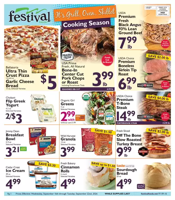 Festival Foods catalogue | Festival Foods weekly ad | 2026-09-16T00:00:00.000Z - 2026-09-22T00:00:00.000Z