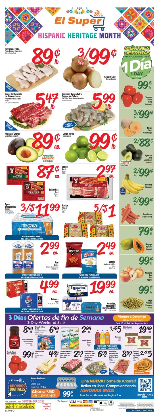 El Super catalogue | Wide range of offers | 2026-09-16T00:00:00.000Z - 2026-09-22T00:00:00.000Z