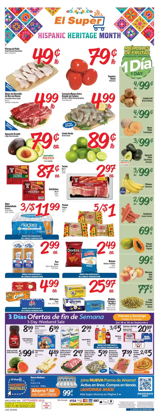 El Super catalogue | Great offer for bargain hunters | 2026-09-16T00:00:00.000Z - 2026-09-22T00:00:00.000Z