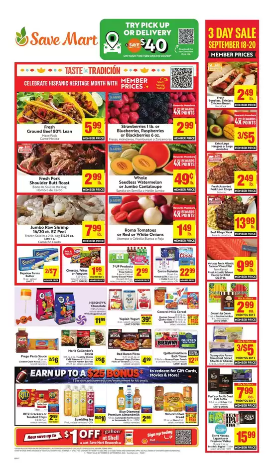 Save Mart catalogue in Delano CA | Weekly | 2026-09-16T00:00:00.000Z - 2026-09-22T00:00:00.000Z
