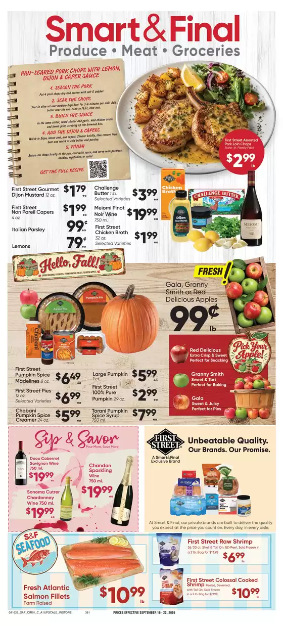 Smart & Final catalogue in Sun City AZ | Exclusive bargains | 2026-09-16T00:00:00.000Z - 2026-09-17T00:00:00.000Z