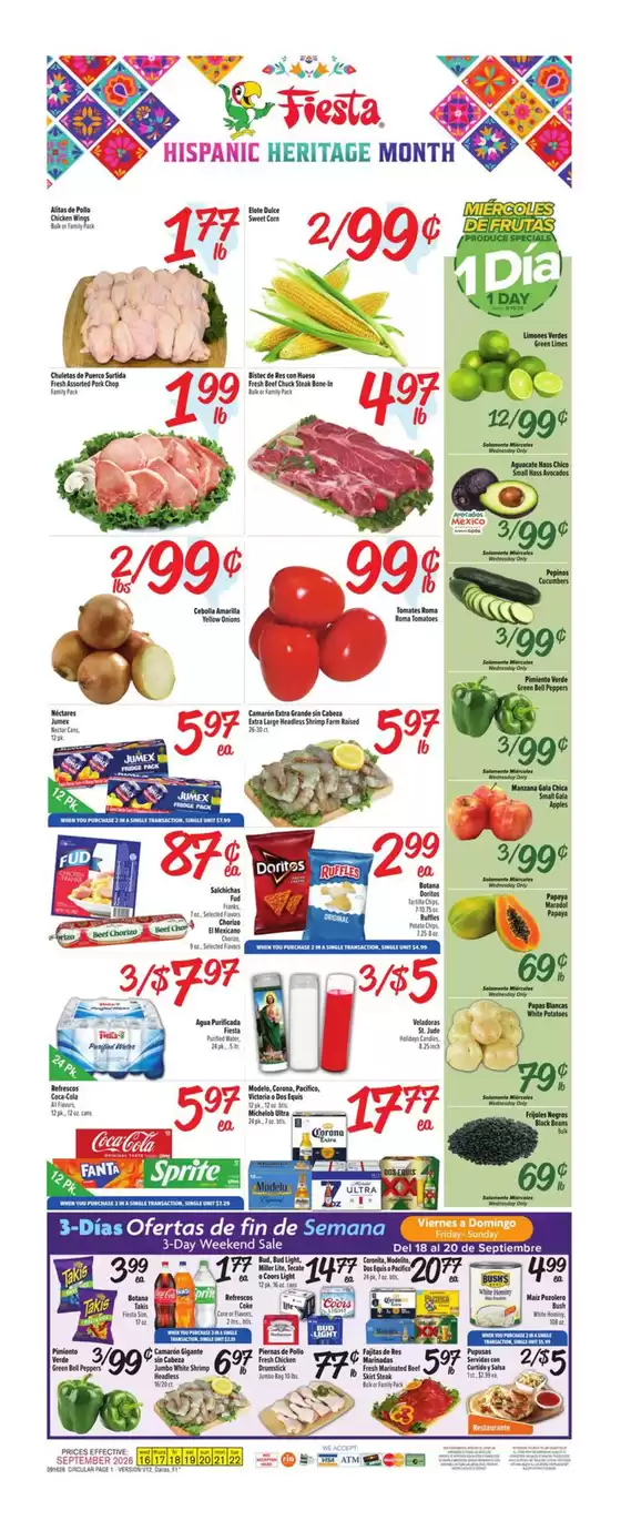 Fiesta Mart catalogue | Wide range of offers | 2026-09-16T00:00:00.000Z - 2026-09-22T00:00:00.000Z