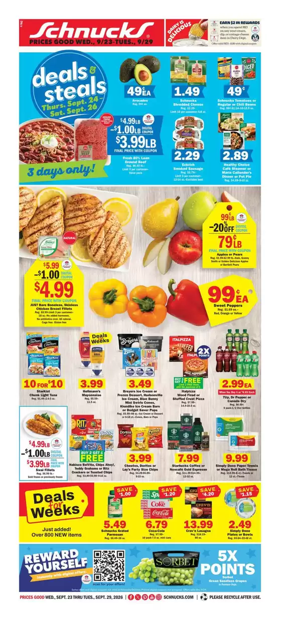Schnucks catalogue in Columbia MO | Great offer for all customers | 2026-09-23T00:00:00.000Z - 2026-09-29T00:00:00.000Z