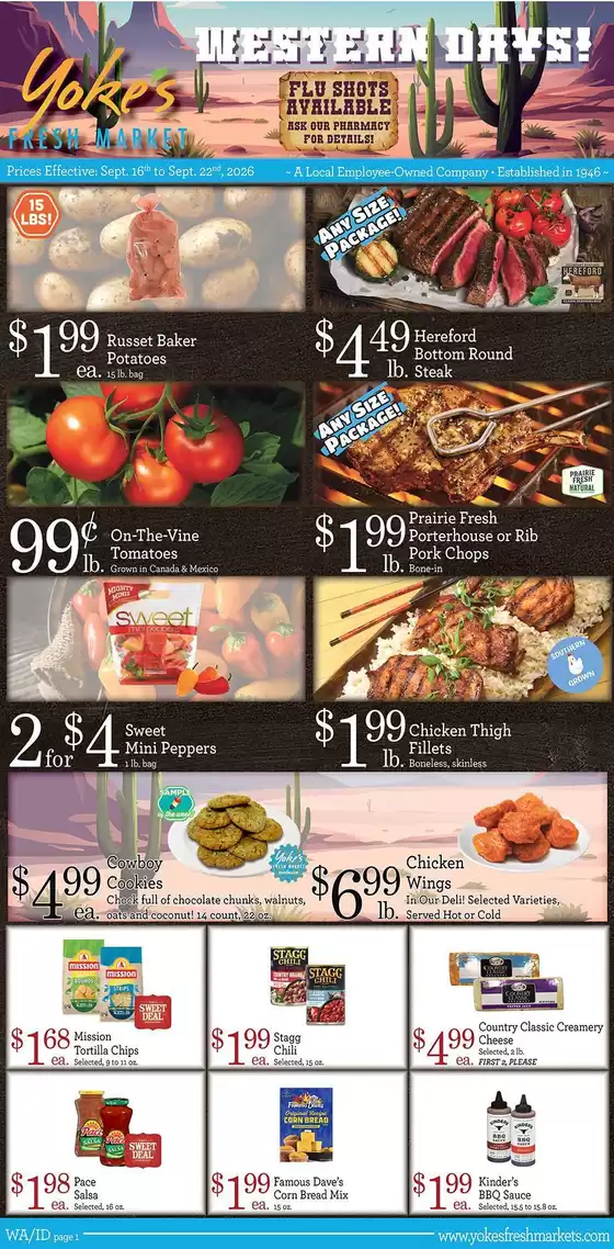 Yoke's Fresh Market  catalogue | Exclusive bargains | 2026-09-16T00:00:00.000Z - 2026-09-22T00:00:00.000Z