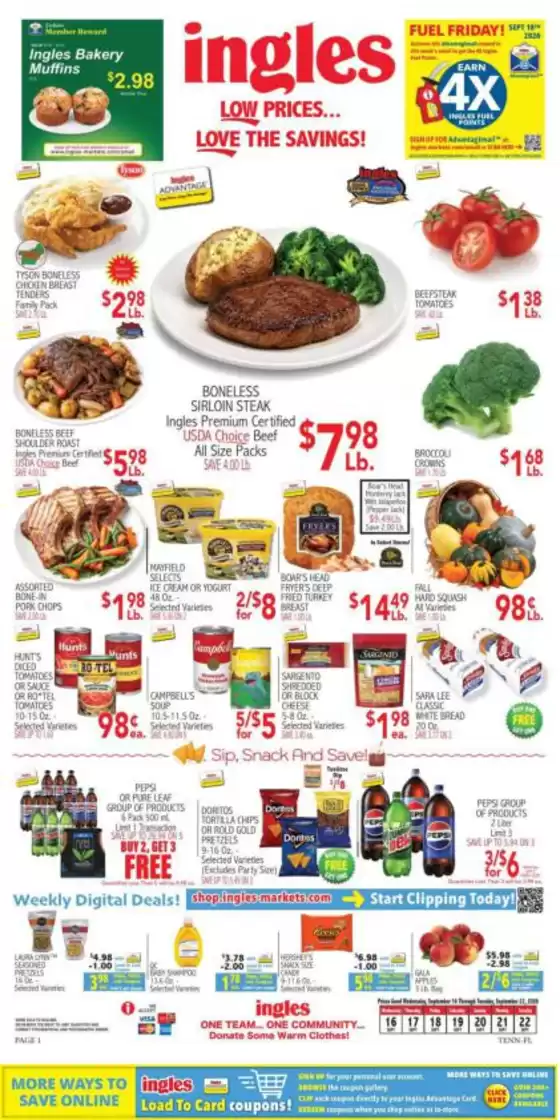 Ingles Markets catalogue | Top offers for all bargain hunters | 2026-09-16T00:00:00.000Z - 2026-09-22T00:00:00.000Z