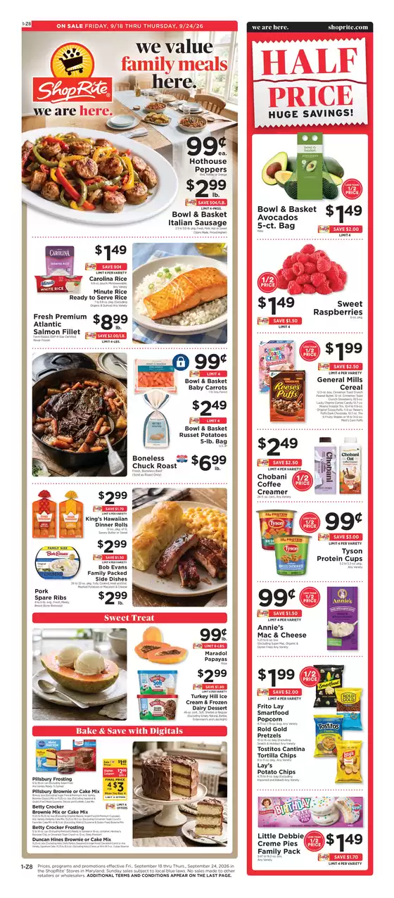 ShopRite catalogue in Long Branch NJ | Current deals and offers | 2026-09-17T00:00:00.000Z - 2026-09-24T00:00:00.000Z