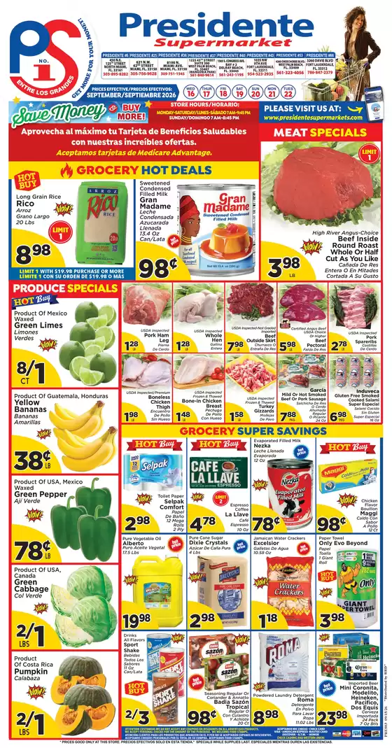 Presidente catalogue | Discover attractive offers | 2026-09-16T00:00:00.000Z - 2026-09-22T00:00:00.000Z