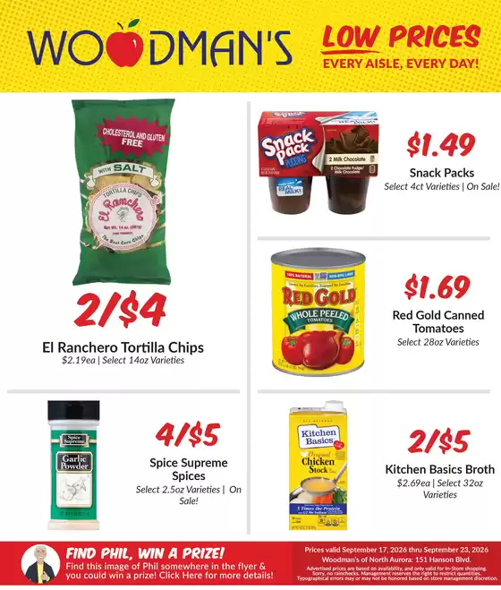 Woodman's catalogue | Current deals and offers | 2026-09-17T00:00:00.000Z - 2026-09-23T00:00:00.000Z