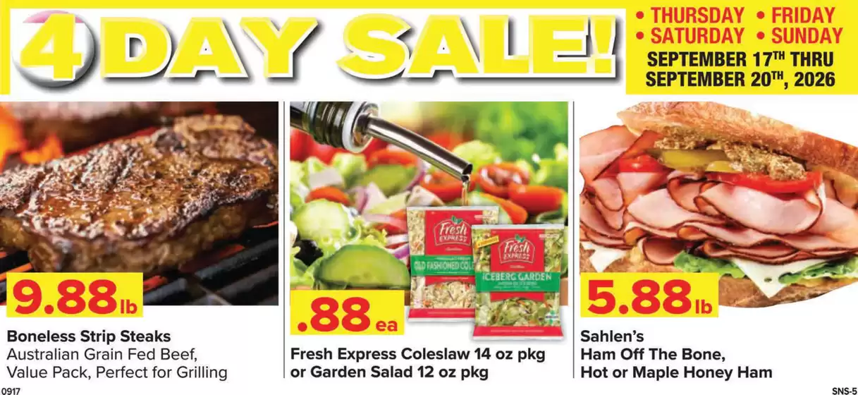 Shop 'n Save catalogue | Shop 'n Save Weekly ad | 2026-09-17T00:00:00.000Z - 2026-09-20T00:00:00.000Z