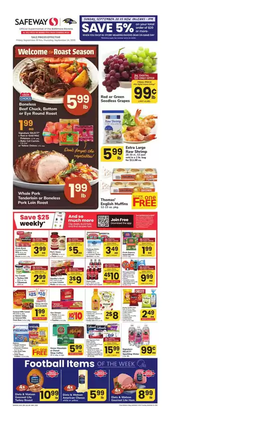 Safeway catalogue | New offers to discover | 2026-09-18T00:00:00.000Z - 2026-09-24T00:00:00.000Z