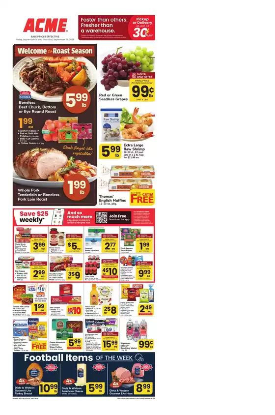ACME catalogue in Dagsboro DE | Weekly Ad | 2026-09-18T00:00:00.000Z - 2026-09-24T00:00:00.000Z