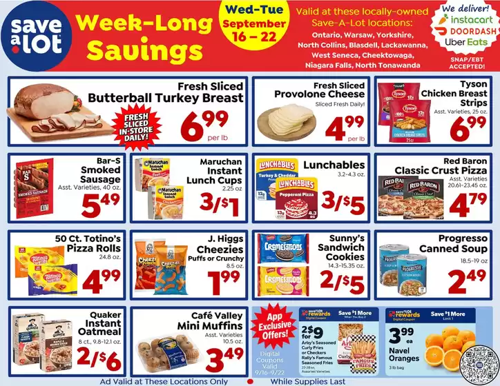 Save a Lot catalogue in Amherst NY | Our best offers for you | 2026-09-16T00:00:00.000Z - 2026-09-22T00:00:00.000Z