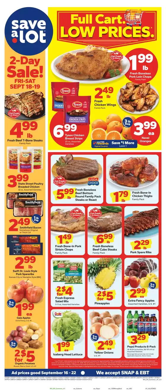 Save a Lot catalogue in Munster IN | Top deals and discounts | 2026-09-16T00:00:00.000Z - 2026-09-22T00:00:00.000Z