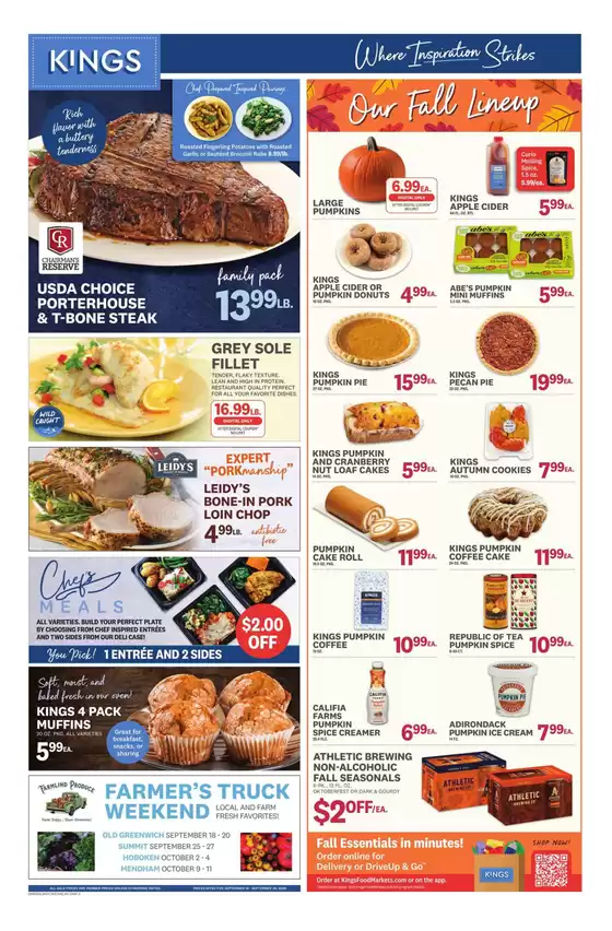 Kings Food Markets catalogue in Carlstadt NJ | Weekly Ad | 2026-09-18T00:00:00.000Z - 2026-09-24T00:00:00.000Z