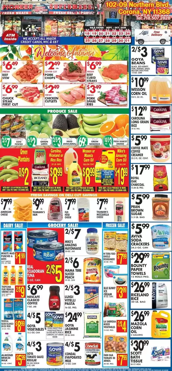 Pioneer Supermarkets catalogue | Current deals and offers | 2026-09-18T00:00:00.000Z - 2026-09-24T00:00:00.000Z