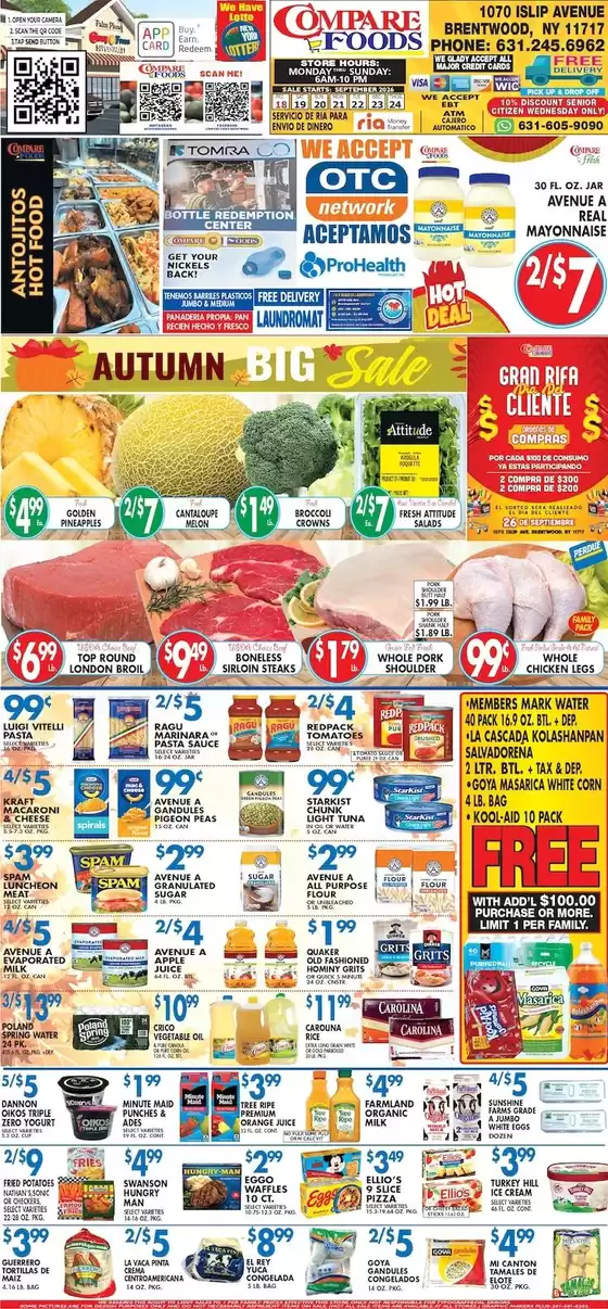 Compare Foods catalogue | Save now with our deals | 2026-09-18T00:00:00.000Z - 2026-09-23T00:00:00.000Z