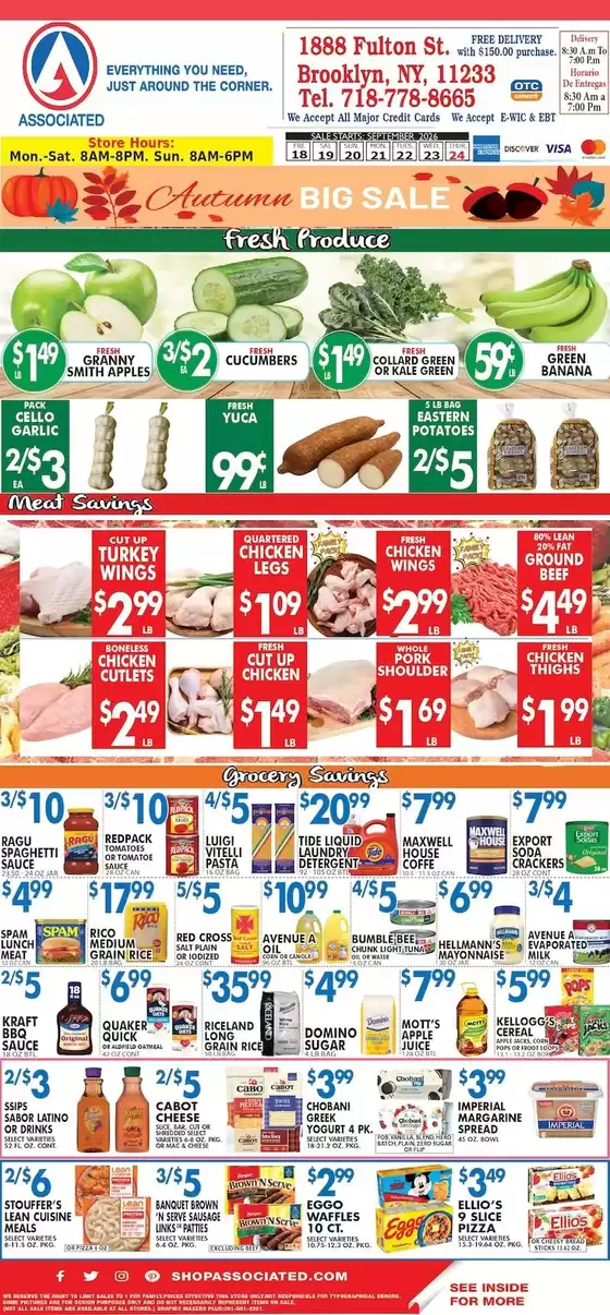 Associated catalogue | Exclusive deals for our customers | 2026-09-18T00:00:00.000Z - 2026-09-24T00:00:00.000Z