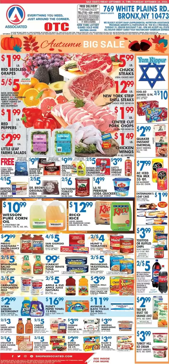 Associated catalogue | Exclusive deals and bargains | 2026-09-18T00:00:00.000Z - 2026-09-24T00:00:00.000Z