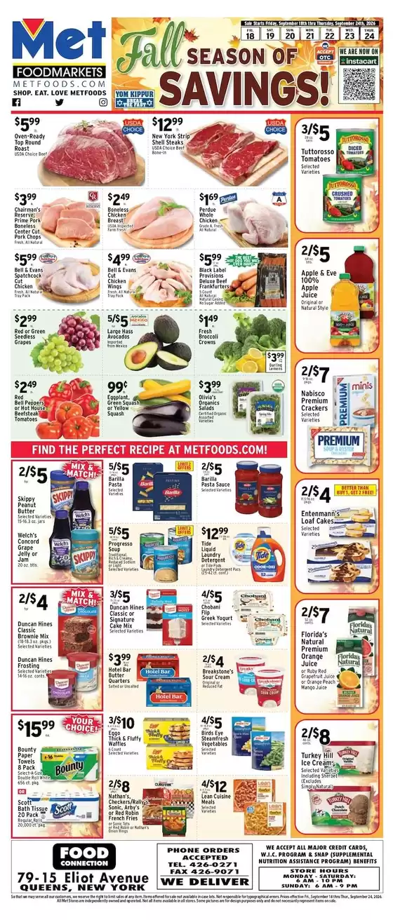 Met Foodmarkets catalogue | Exclusive deals for our customers | 2026-09-18T00:00:00.000Z - 2026-09-24T00:00:00.000Z