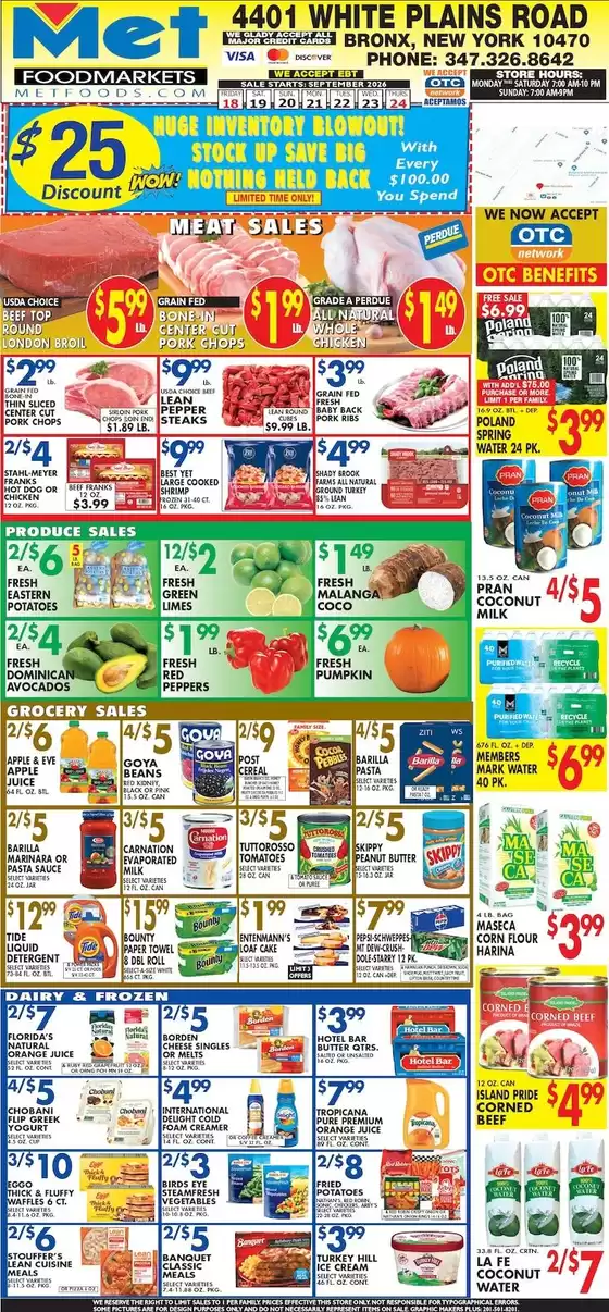 Met Foodmarkets catalogue | Special offers for you | 2026-09-18T00:00:00.000Z - 2026-09-24T00:00:00.000Z