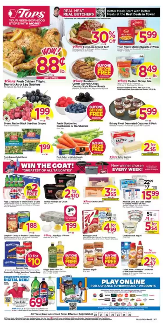 Tops catalogue | Great discounts on selected products | 2026-09-20T00:00:00.000Z - 2026-09-26T00:00:00.000Z