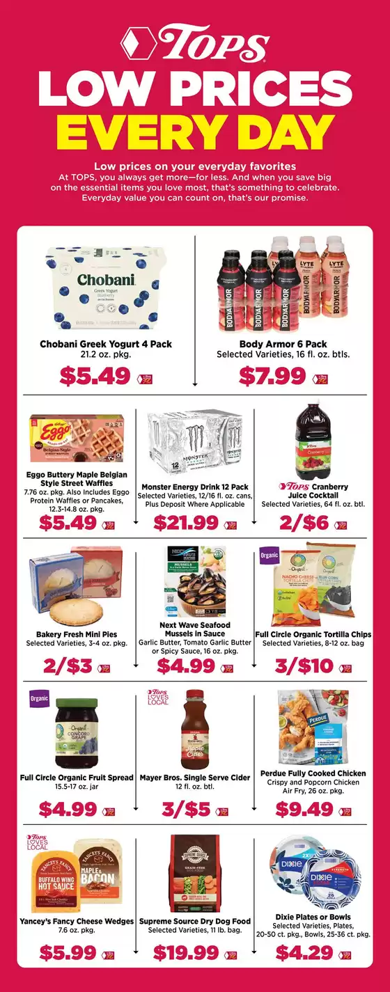 Tops catalogue in Newark NY | Tops Low Prices Every Day | 2026-09-20T00:00:00.000Z - 2026-09-26T00:00:00.000Z