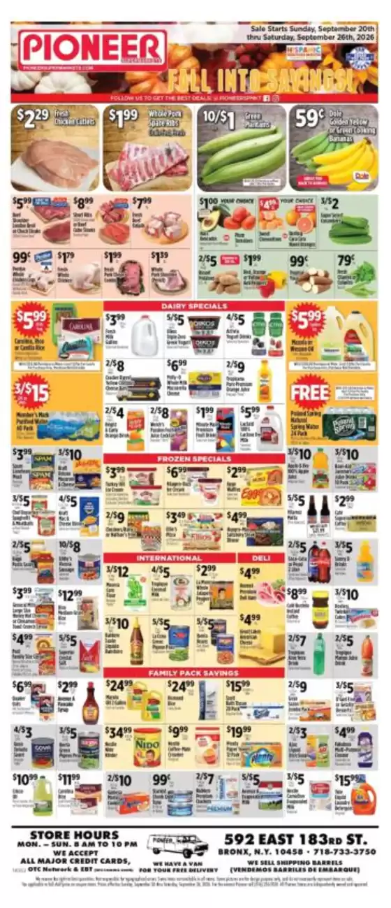 Pioneer Supermarkets catalogue | New offers to discover | 2026-09-20T00:00:00.000Z - 2026-09-26T00:00:00.000Z