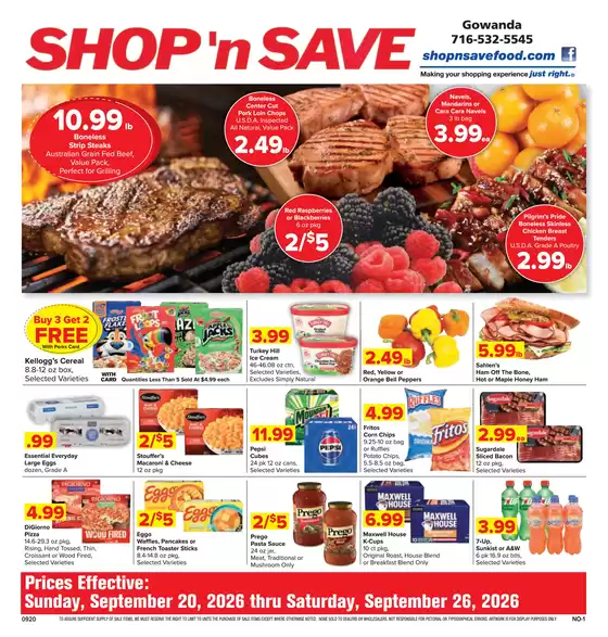 Shop 'n Save catalogue | Current deals and offers | 2026-09-20T00:00:00.000Z - 2026-09-26T00:00:00.000Z