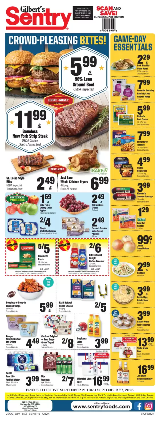 Sentry catalogue in Neenah WI | Weekly Ad | 2026-09-21T00:00:00.000Z - 2026-09-27T00:00:00.000Z