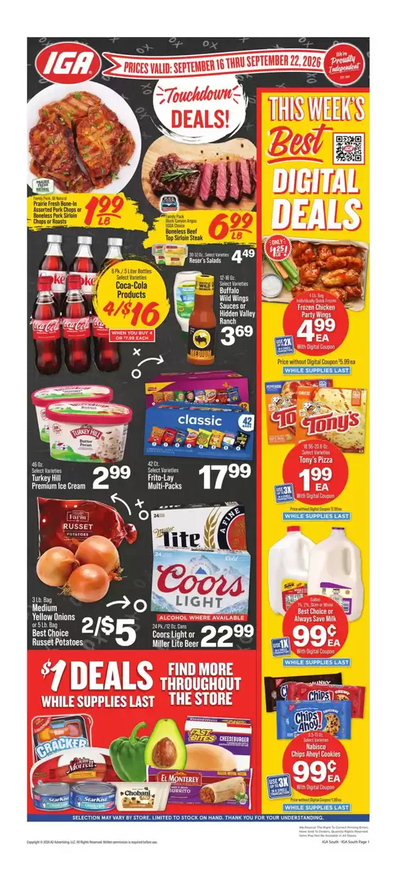 IGA catalogue | Weekly Flyer (promoted) | 2026-09-16T00:00:00.000Z - 2026-09-22T00:00:00.000Z
