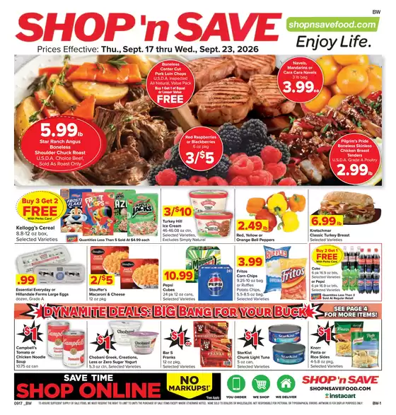 Shop 'n Save catalogue | Top deals for all customers | 2026-09-17T00:00:00.000Z - 2026-09-23T00:00:00.000Z