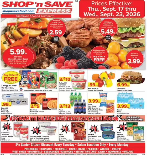 Shop 'n Save catalogue | Offers for bargain hunters | 2026-09-17T00:00:00.000Z - 2026-09-23T00:00:00.000Z