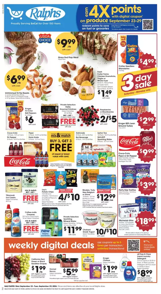 Ralphs catalogue in Redondo Beach CA | Great discounts on selected products | 2026-09-23T00:00:00.000Z - 2026-09-30T00:00:00.000Z