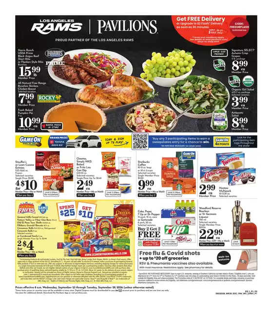 Pavilions catalogue in Corona CA | Weekly Ad | 2026-09-23T00:00:00.000Z - 2026-09-29T00:00:00.000Z