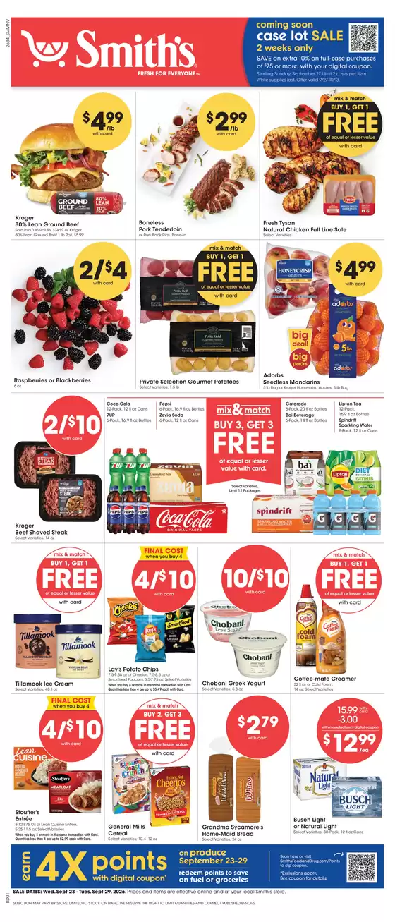 Smith's catalogue in Saint George UT | Current deals and offers | 2026-09-23T00:00:00.000Z - 2026-09-29T00:00:00.000Z
