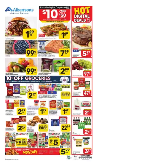 Albertsons catalogue | Attractive special offers for everyone | 2026-09-23T00:00:00.000Z - 2026-09-29T00:00:00.000Z