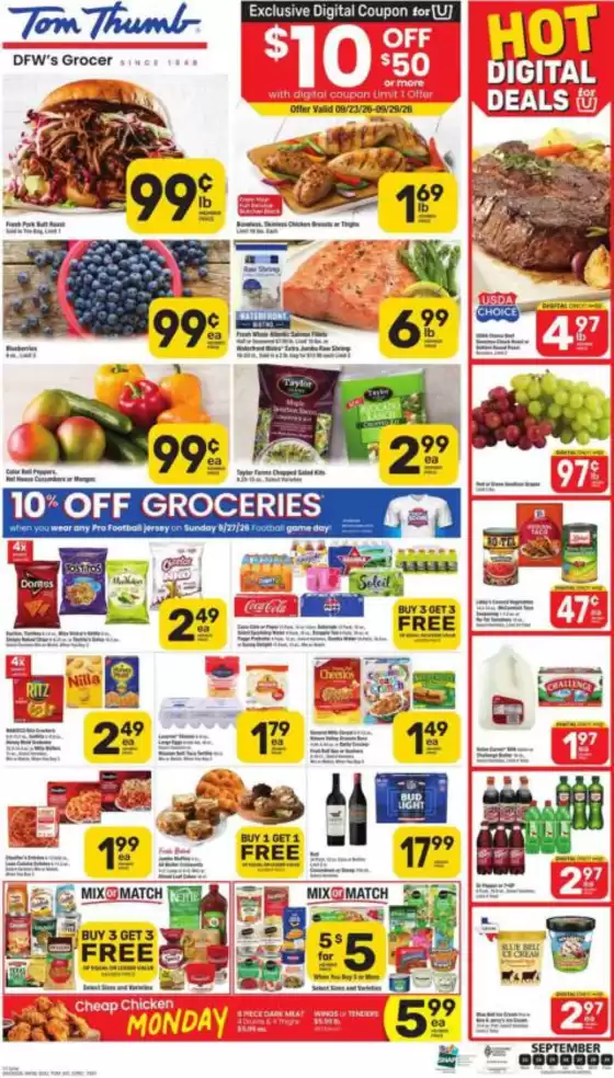 Tom Thumb catalogue | Top deals for all customers | 2026-09-23T00:00:00.000Z - 2026-09-29T00:00:00.000Z