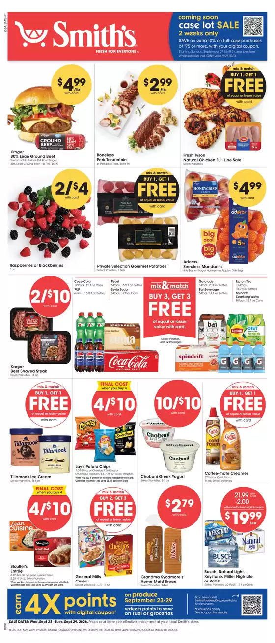 Smith's catalogue | Attractive special offers for everyone | 2026-09-23T00:00:00.000Z - 2026-09-29T00:00:00.000Z