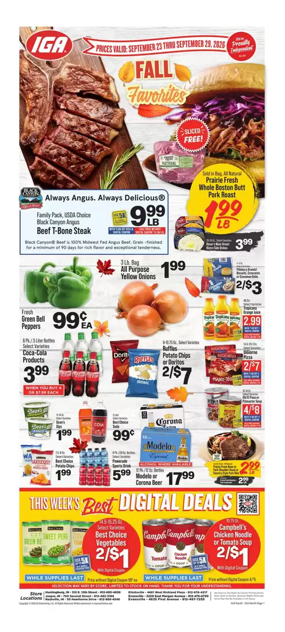 IGA catalogue | Great offer for all customers | 2026-09-23T00:00:00.000Z - 2026-09-29T00:00:00.000Z