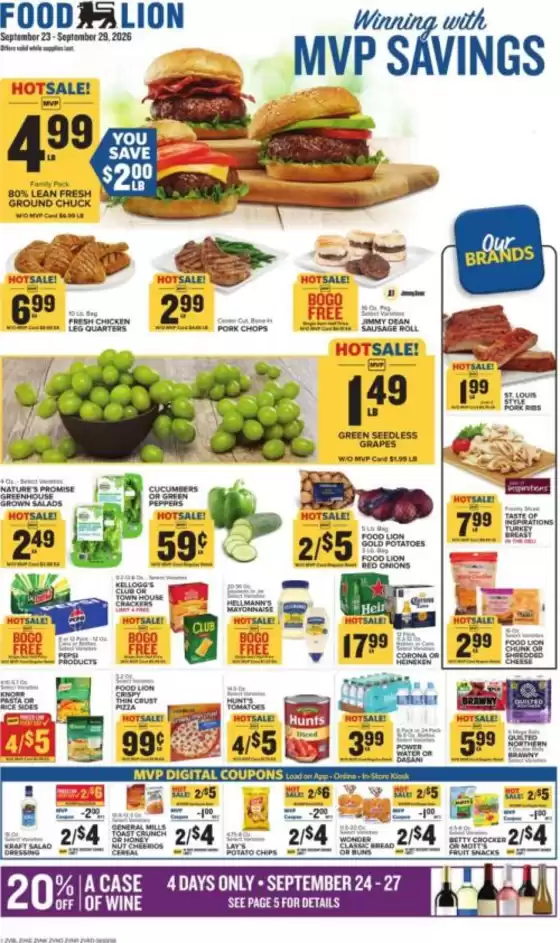 Food Lion catalogue in Murfreesboro TN | Discover attractive offers | 2026-09-23T00:00:00.000Z - 2026-09-29T00:00:00.000Z
