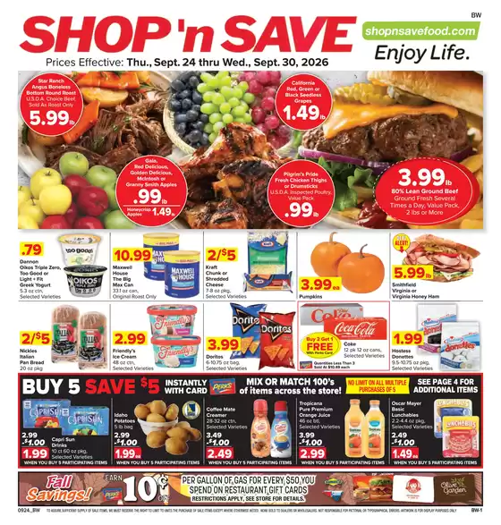 Shop 'n Save catalogue | Our best bargains | 2026-09-24T00:00:00.000Z - 2026-09-30T00:00:00.000Z