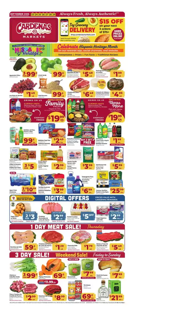 Cardenas catalogue | Great offer for all customers | 2026-09-23T00:00:00.000Z - 2026-09-29T00:00:00.000Z
