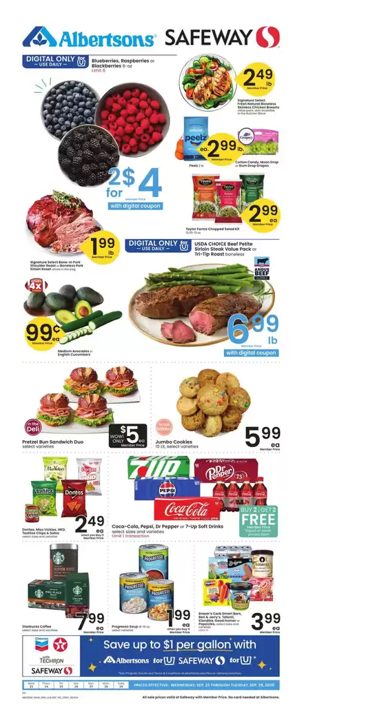 Safeway catalogue in Cheyenne WY | Our best bargains | 2026-09-23T00:00:00.000Z - 2026-09-29T00:00:00.000Z