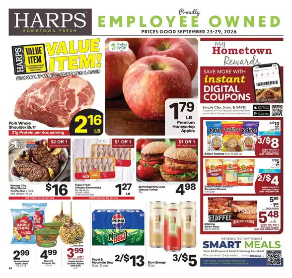 Harp's Market catalogue | Current special promotions | 2026-09-23T00:00:00.000Z - 2026-09-29T00:00:00.000Z