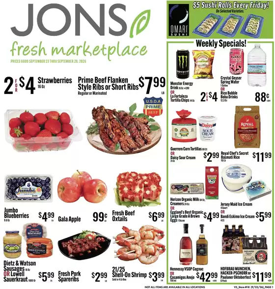 Jons International catalogue | Our best bargains | 2026-09-23T00:00:00.000Z - 2026-09-29T00:00:00.000Z