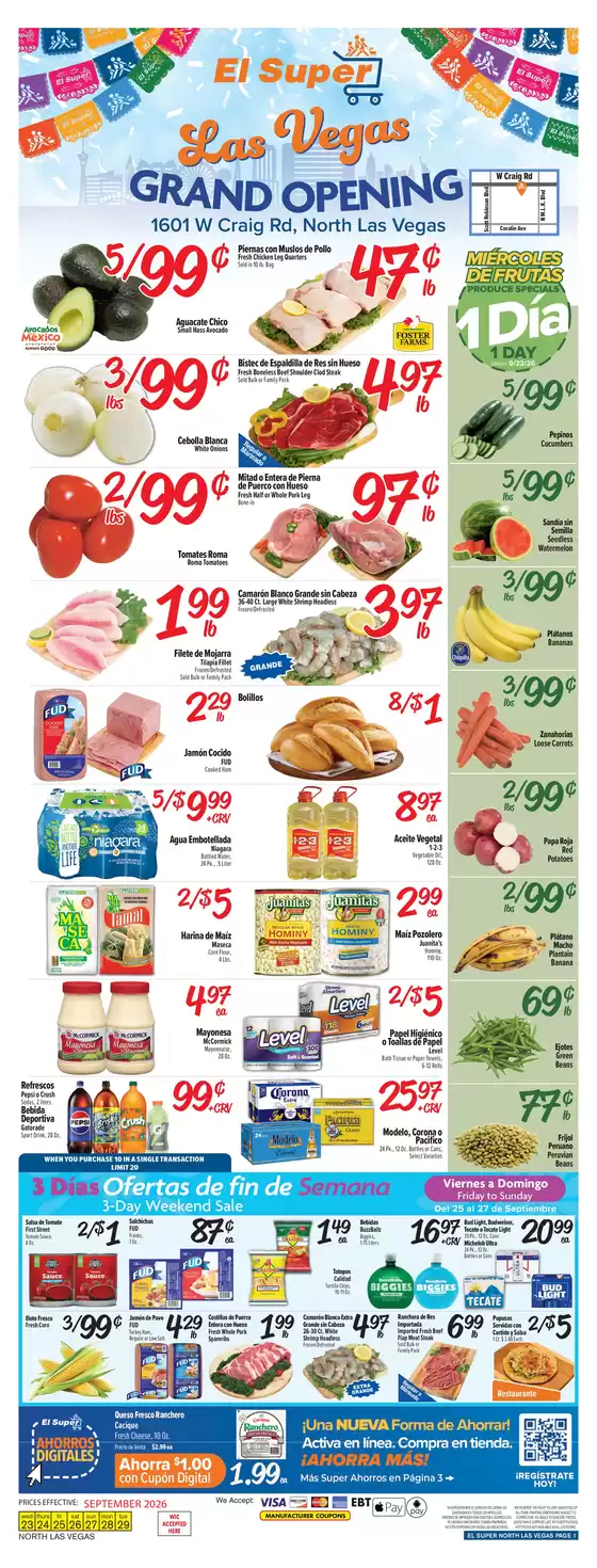 El Super catalogue in Monterey Park CA | Discover attractive offers | 2026-09-23T00:00:00.000Z - 2026-09-29T00:00:00.000Z