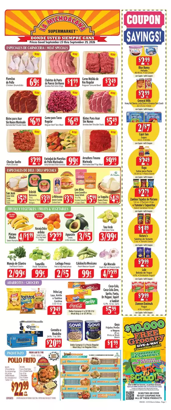 El Ahorro catalogue | New offers to discover | 2026-09-23T00:00:00.000Z - 2026-09-29T00:00:00.000Z